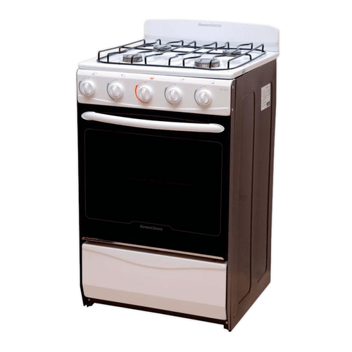 COCINA STANDARD ELECTRIC STE-501BVS BG BLANCO