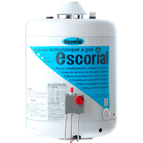 TERMOTANQUE A GAS ESCORIAL 45L