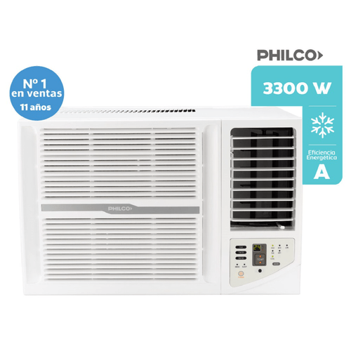 AIRE ACONDICIONADO VENTANA PHILCO PHW32CA3AN FRIO SOLO 2752