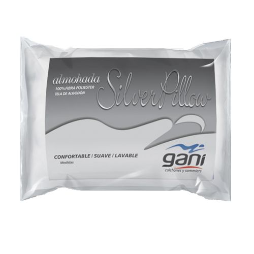 ALMOHADA SILVER PILLOW GANI 70x15