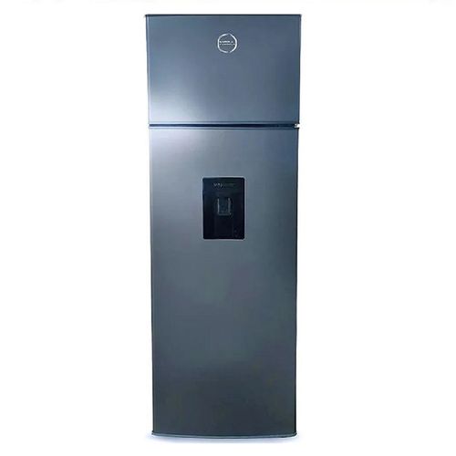 HELADERA CYCLE DEFROST NEBA H300Y ACERO INOX Y NEGRO