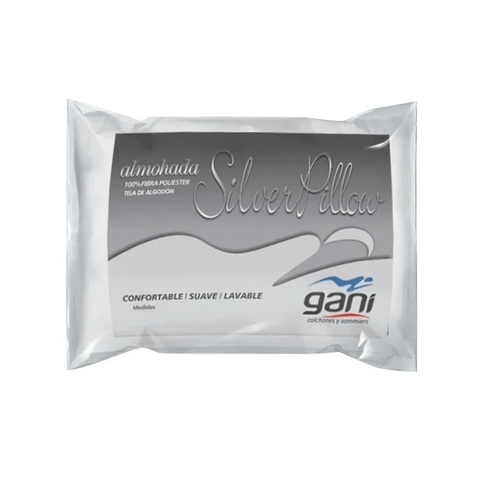 ALMOHADA SILVER PILLOW GANI 70x35