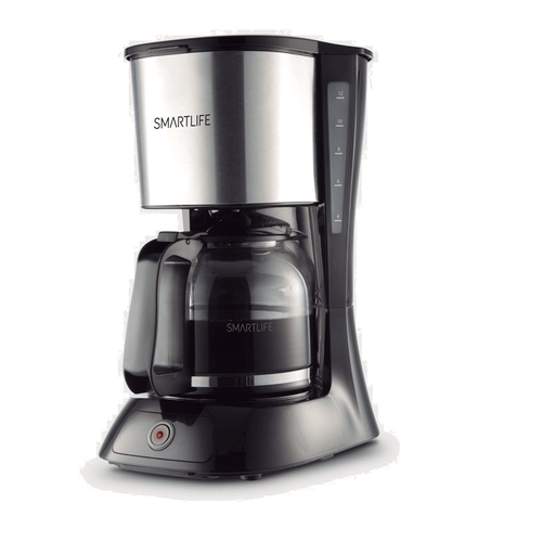 CAFETERA SMARTLIFE SL-CM9402 INOXIDABLE Y NEGRO