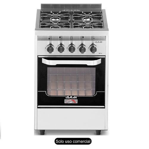COCINA USMAN INDUSTRIAL WIN 4004 ACERO INOXIDABLE