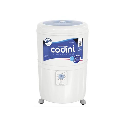 LAVARROPAS SEMIAUTOMATICO CODINI SILENT 4051 10 KG BLANCO