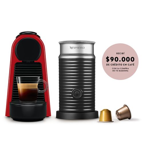 CAFETERA EXPRESS NESPRESSO ESSENZA MINI D30 RED 2 ROJO