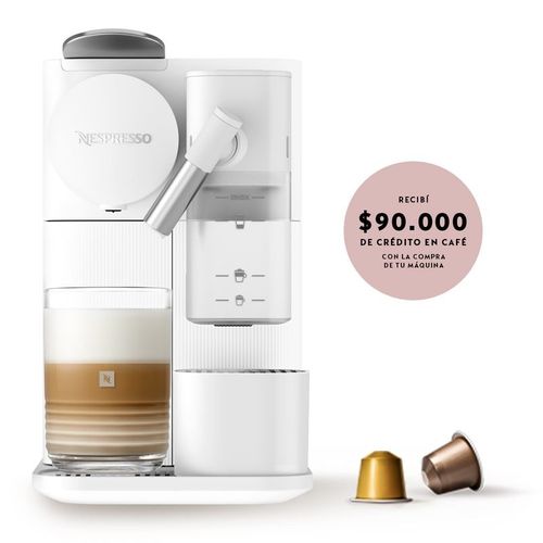 CAFETERA NESPRESSO LATTISSIMA ONE F121 BLANCO