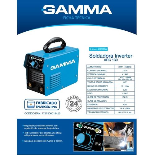 SOLDADOR GAMMA G3469AR