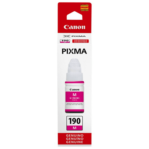 BOTELLA DE TINTA CANON GI 190M MAGENTA