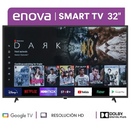 SMART TV E-NOVA 32 PULGADAS  TE32HG10