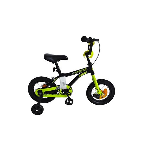 BICICLETA BMX RAVE RODADO 12 NEGRO