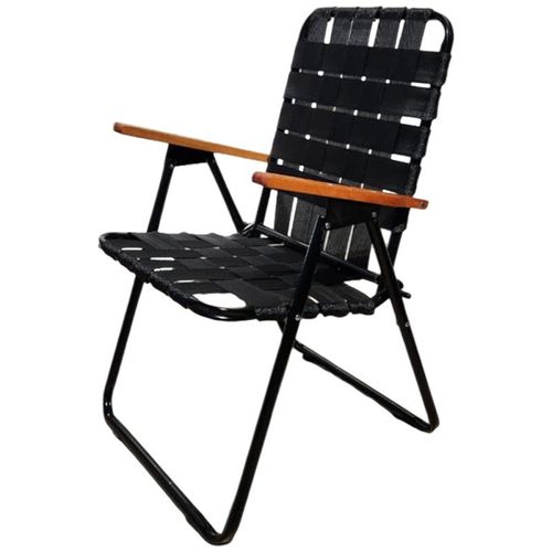 REPOSERA LUXURY HOME LH-105 NARANJA CON DETALLES NEGRO