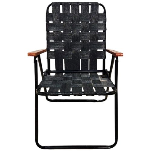 REPOSERA LUXURY HOME LH-105 NARANJA CON DETALLES NEGRO