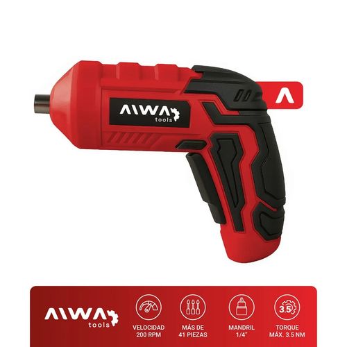 DESTORNILLADOR INALAMBRICO AIWA AWT-DE004